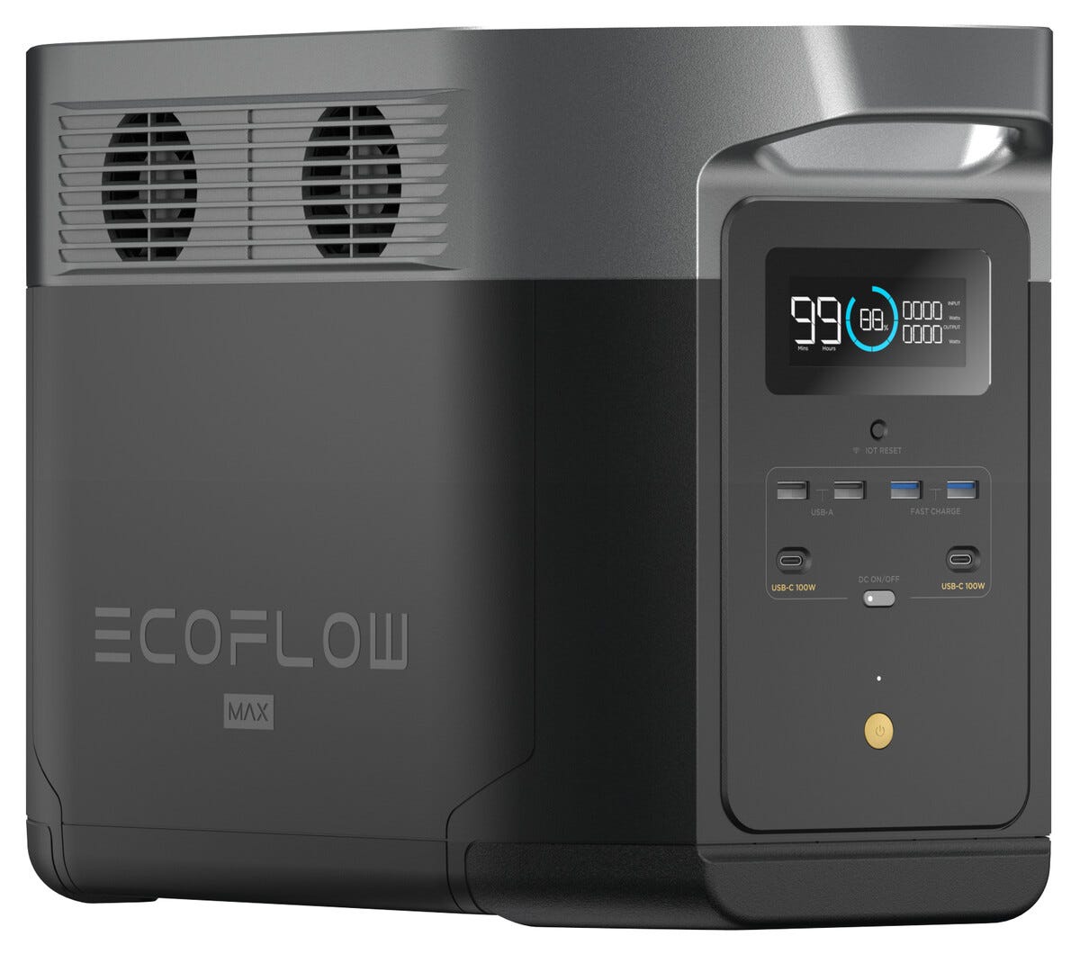 EcoFlow Delta Max 1600 power station, portabel | Clas Ohlson