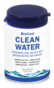 BioCool Clean Water tabletter for desinfisering