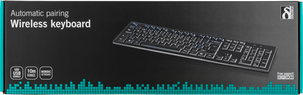 Trådlöst tangentbord Deltaco TB-122, nordisk layout