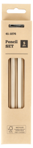 Blyantsett med blyantspisser, 5 deler 