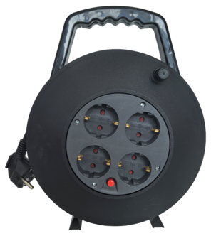 Kabelvinda, 4-vägs med 10 m kabel