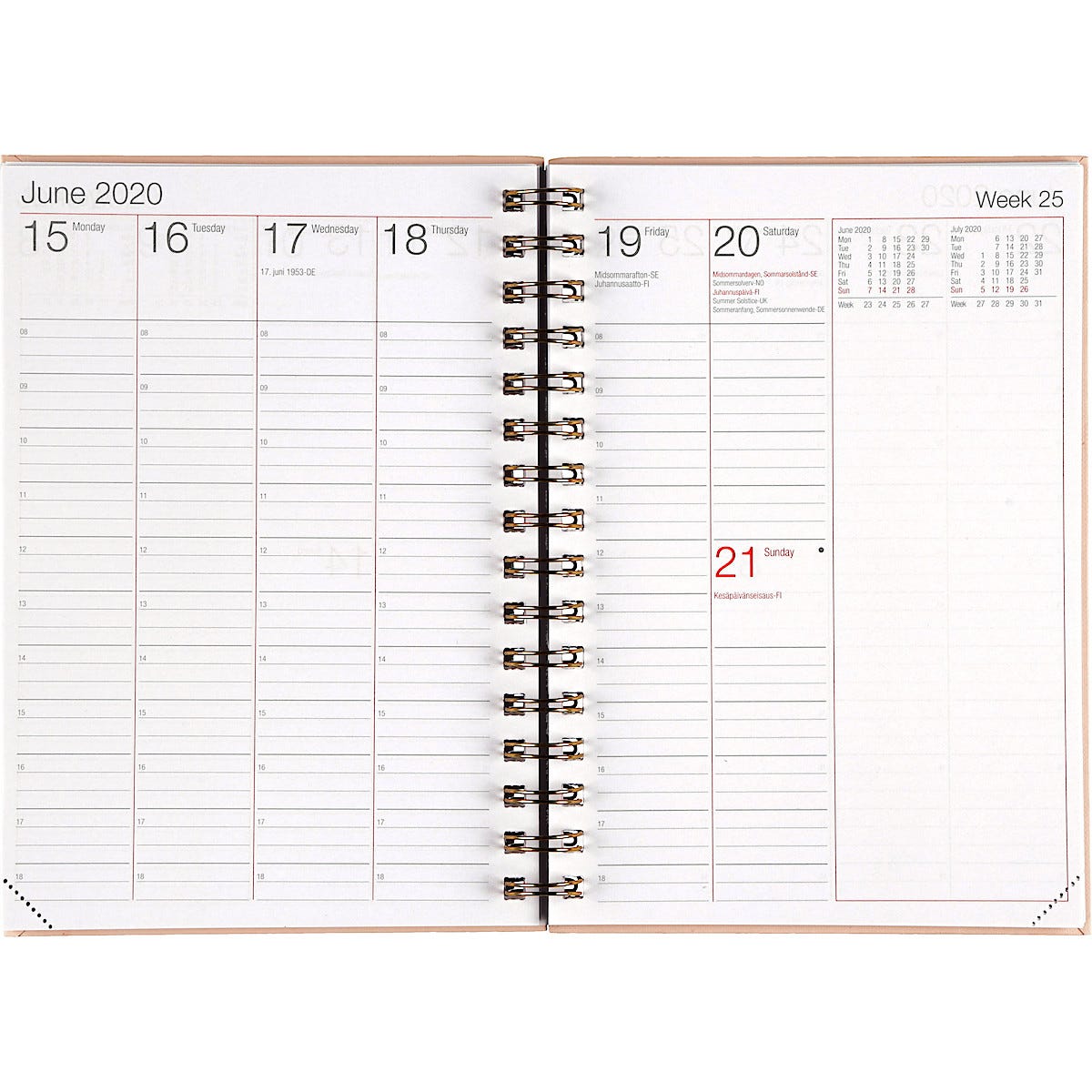 Ukekalender 20192020, rosa | Clas Ohlson Ukekalender 20192020, rosa | Clas Ohlson