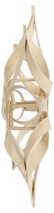 Toppstjärna julgran i rotting, 28 cm