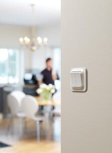 Strömbrytare kron Schneider Trend