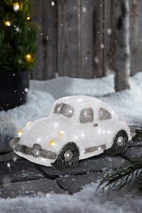 Dekorationsfigur Bil med belysning 