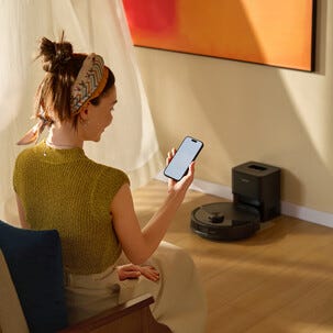 Roborock Q10 VF+ robotstøvsuger med mopp og stasjon