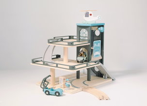 Parkeringshus i tre, fra 3 år