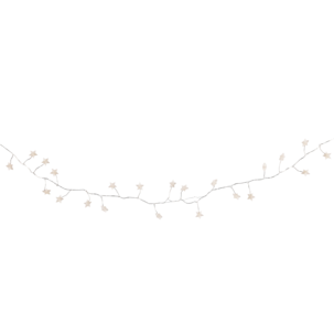 Paristokäyttöinen valoketju,tähti Northlight, 2 m