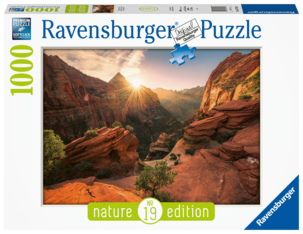 Ravensburger pussel 1000 bitar, osorterade motiv, från 14 år
