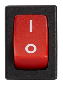 Strømbryter 1-pol on/off