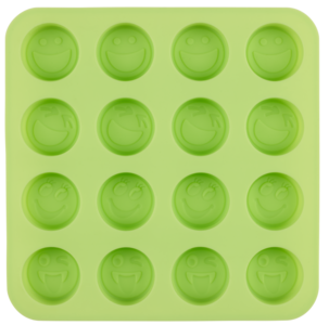 Silikonbakform Smiley mini