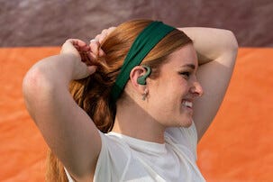 JLab GO Air Sport trådløse in ear-hodetelefoner med True Wireless