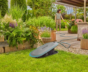 Gardena RollUp M slangbox under jord, slangvinda 20 meter