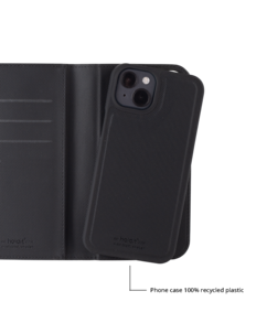 Lompakkokotelo iPhone 14 Plus, Holdit Black