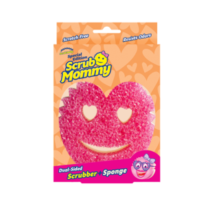 Scrub Mommy Heart Eyes Scrub Daddy, rengjøringssvamp