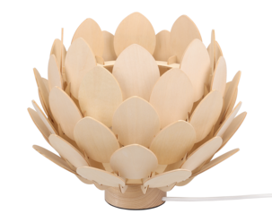 Alve bordlampe tre, 33 cm, Northlight