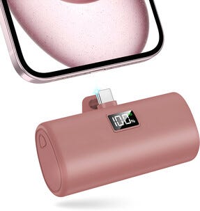 Powerbank Plug In USB-C, 5000 mAh