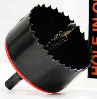 Hole-In-One hullsag 75 mm med utstøterfjær