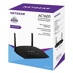 Trådlös router AC, Netgear R6260
