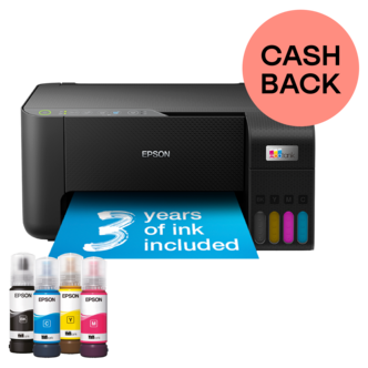 Epson EcoTank ET-2864 bläckstråleskrivare med bläck
