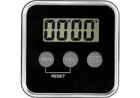 Digital timer med magnet
