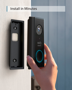 Trådlös videodörrklocka Eufy Video Doorbell 2K kit