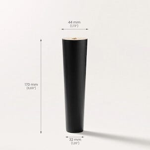 Prettypegs møbelben Carl 170 mm 1-pakning