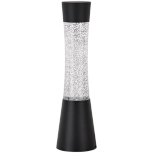Glitterlampa med RGB-belysning 39 cm