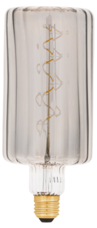 Savunvärinen lamppu E27 himmennettävä LED Smokey