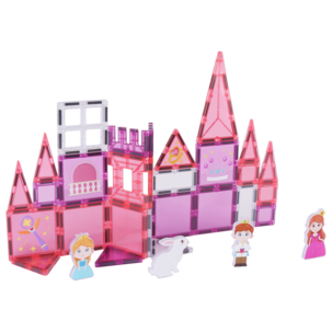Magnetiska byggklossar sagoslott 37 delar, från 3 år