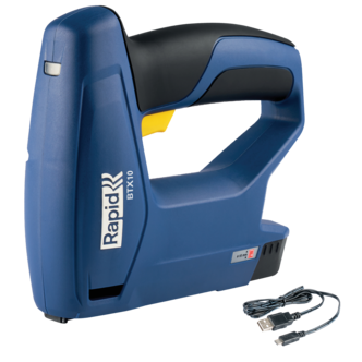 Rapid BTX10 batteridriven häftpistol, laddningsbar