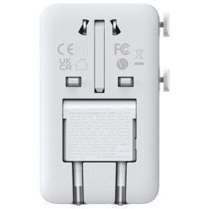 Anker Nano reiseadapter 20 W reiselader USB-C, 2 porter, hvit