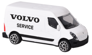 Majorette Volvo Creatix byggeplass inkl. 5 biler