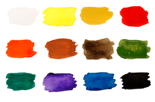 Sense akvarellmaling, sett med 12 farger, 12 ml per tube