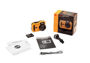Kodak Pixpro WPZ2 vattentät digitalkamera, 1080p