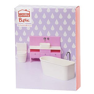 Lundby Basic baderomsinnredning