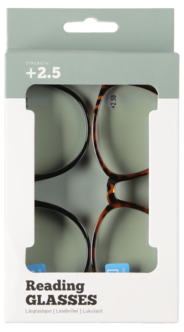 Läsglasögon med blåljusfilter, 2-pack