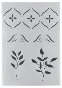 Schabloner, 3-pack