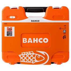 Bahco S410 hylsnyckelsats 1/4 och 1/2 tum, 42 delar