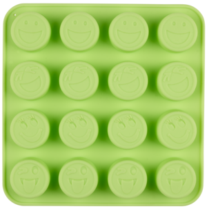 Silikonbakform Smiley mini