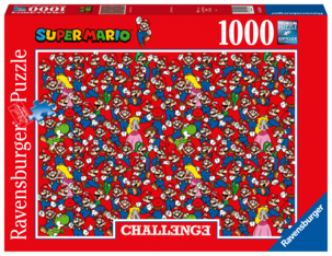 Ravensburger pussel 1000 bitar, osorterade motiv, från 14 år