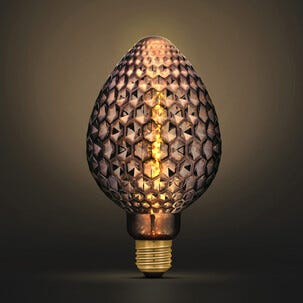 Kotte dekorativ LED-lampa E27 RGB, varmvit