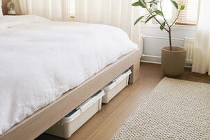 SmartStore Bedroller stor sänglåda med hjul 60 liter