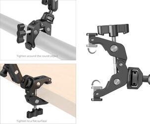 SmallRig 4766 Magic Arm med krabbeklemme