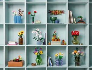 LEGO Icons Rosebukett 10328, fra 18 år