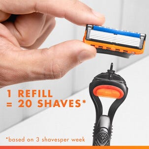 Gillette Fusion5 barberblader