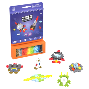 Plus Plus Activity Pad Space, 125 bitar, från 5 år
