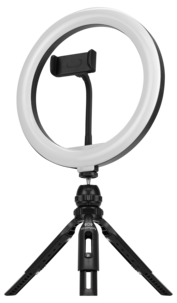 Streamplify Light 10 ringlight mobil med tripod, LED