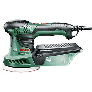 Bosch PEX 300 AE excenterslip med slippapper, 270 W