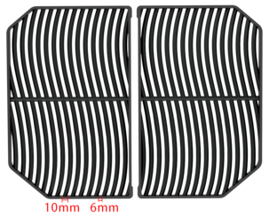 Cozze G-500 portabel gasolgrill med 2 zoner 5,0 kW